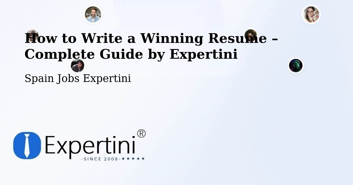 Resume Writing Guide for Job Seekers – Cheste - Cheste, Spain Jobs Expertini